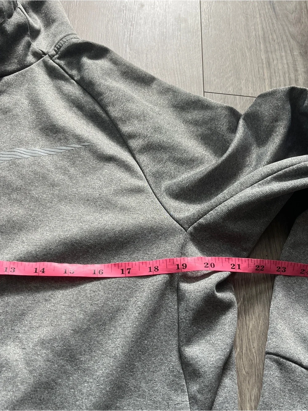 Nike Therma-Fit Mens Gray Hooded Pullover Sweatshirt Hoodie Size Large